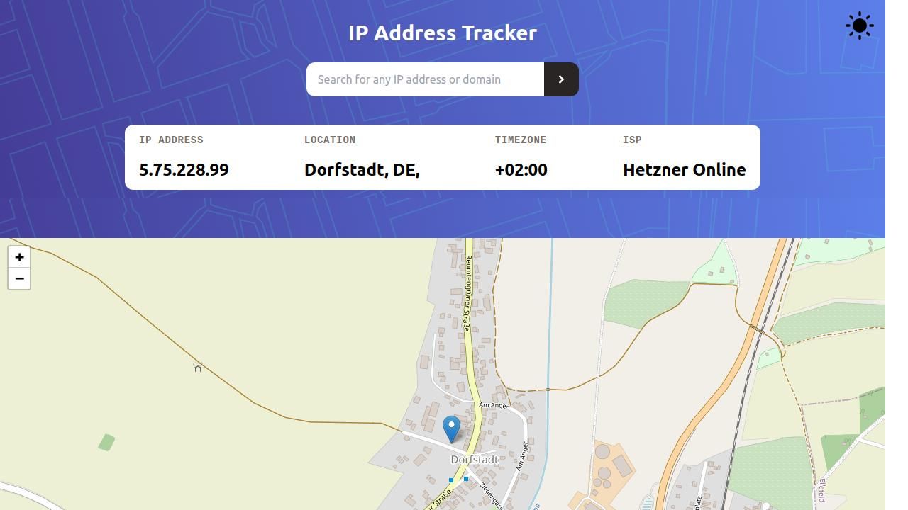 IP Address Tracker
